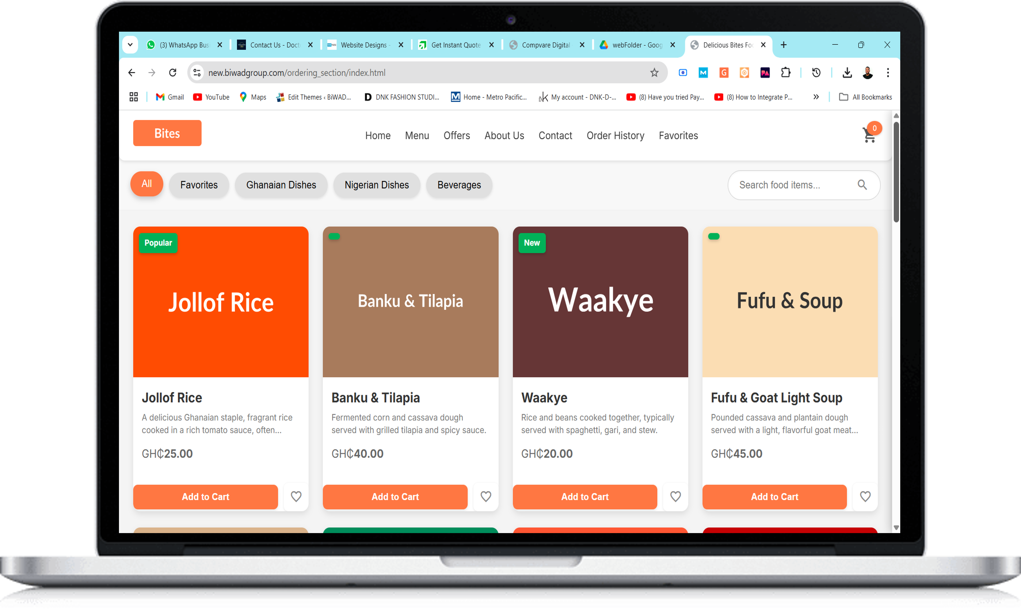 Africanbase FoodApp