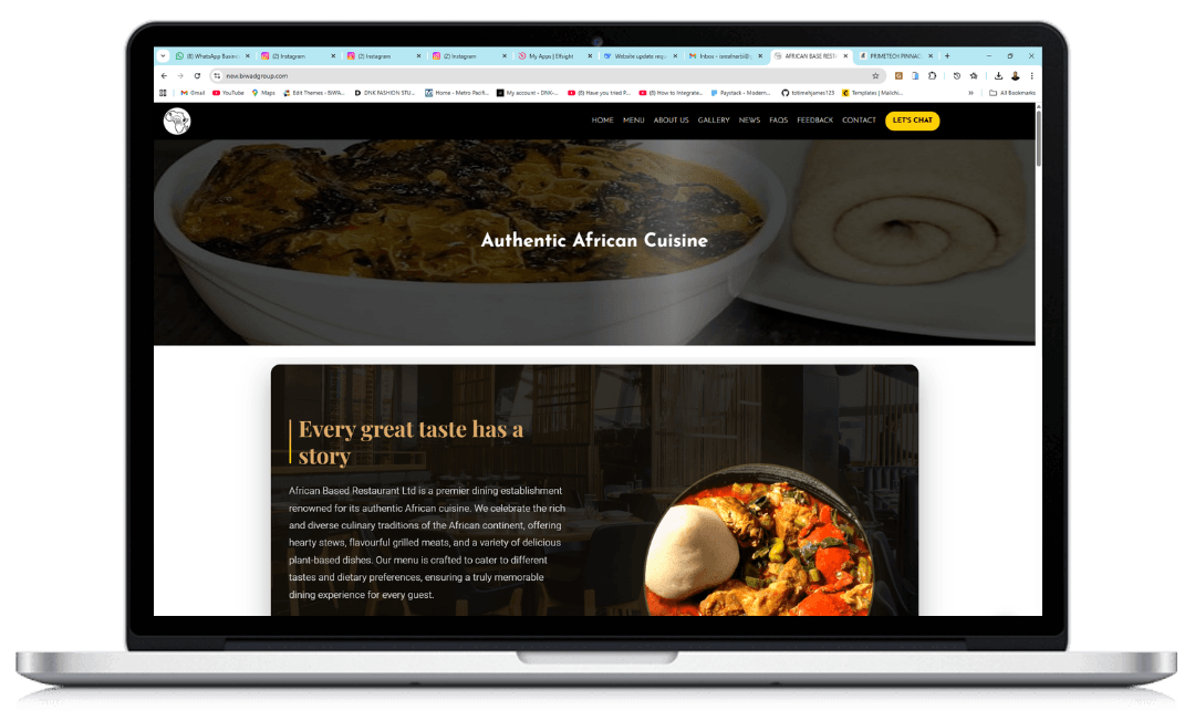 African-Based Restaurant