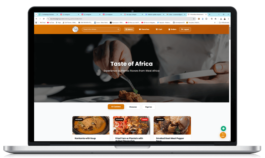 African Food App